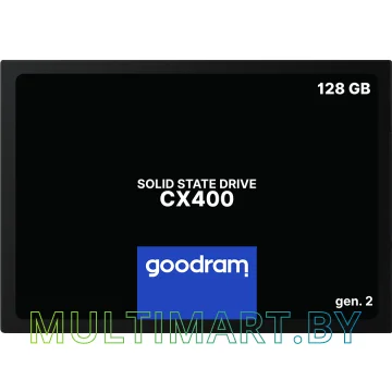 SSD диск GOODRAM CX400 gen.2 128GB (SSDPR-CX400-128-G2)